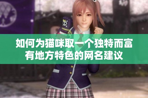 如何为猫咪取一个独特而富有地方特色的网名建议