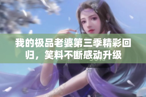 我的极品老婆第三季精彩回归，笑料不断感动升级