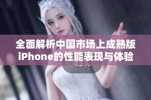全面解析中国市场上成熟版iPhone的性能表现与体验