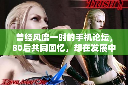 曾经风靡一时的手机论坛，80后共同回忆，却在发展中黯然退场