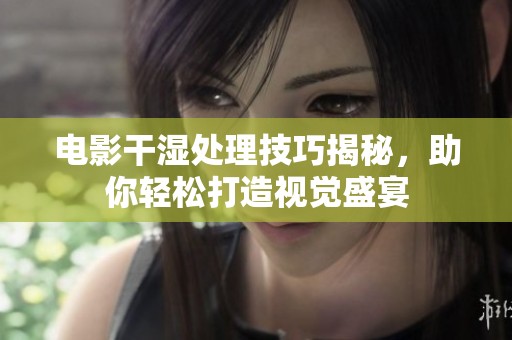 电影干湿处理技巧揭秘，助你轻松打造视觉盛宴