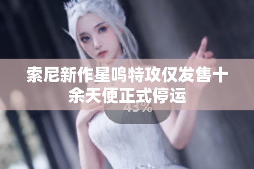 索尼新作星鸣特攻仅发售十余天便正式停运