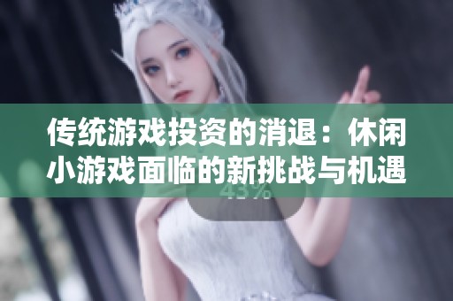 传统游戏投资的消退：休闲小游戏面临的新挑战与机遇