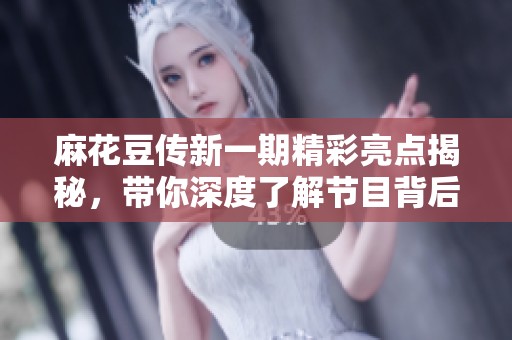 麻花豆传新一期精彩亮点揭秘，带你深度了解节目背后故事
