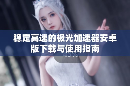 稳定高速的极光加速器安卓版下载与使用指南
