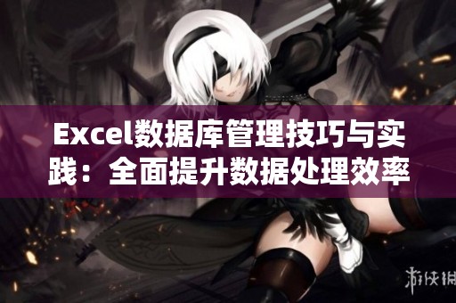Excel数据库管理技巧与实践：全面提升数据处理效率的方法