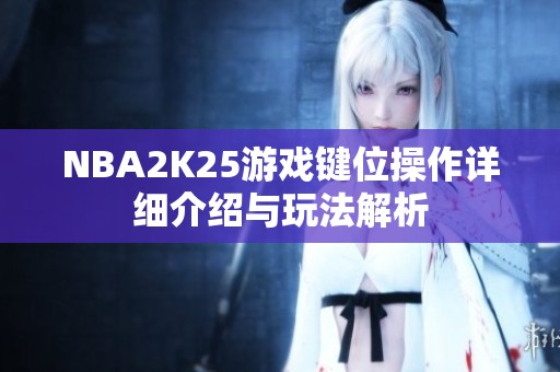 NBA2K25游戏键位操作详细介绍与玩法解析