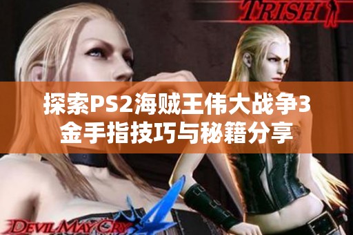 探索PS2海贼王伟大战争3金手指技巧与秘籍分享