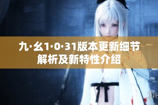 九·幺1·0·31版本更新细节解析及新特性介绍