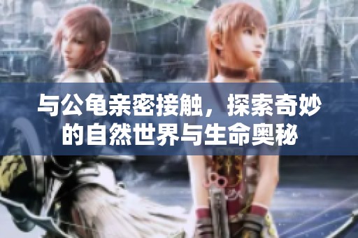 与公龟亲密接触，探索奇妙的自然世界与生命奥秘