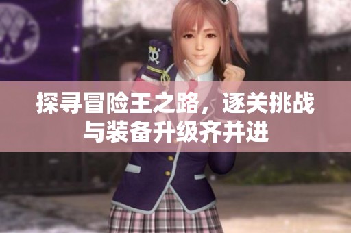 探寻冒险王之路，逐关挑战与装备升级齐并进