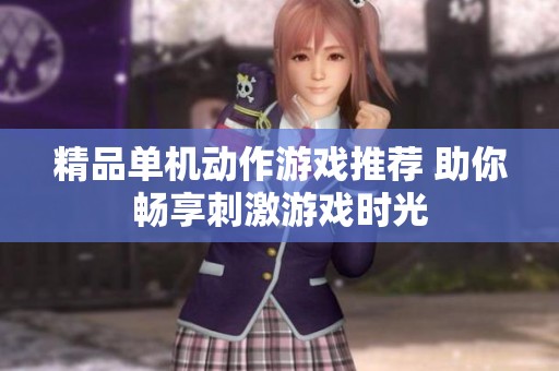精品单机动作游戏推荐 助你畅享刺激游戏时光
