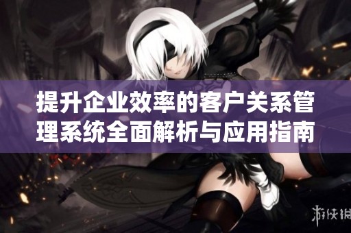 提升企业效率的客户关系管理系统全面解析与应用指南
