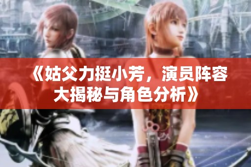 《姑父力挺小芳，演员阵容大揭秘与角色分析》