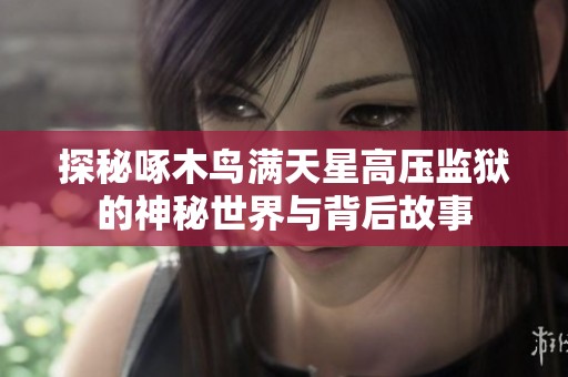 探秘啄木鸟满天星高压监狱的神秘世界与背后故事