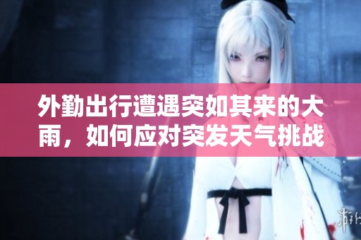 外勤出行遭遇突如其来的大雨，如何应对突发天气挑战