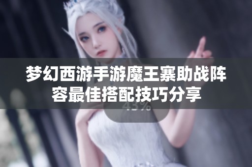 梦幻西游手游魔王寨助战阵容最佳搭配技巧分享