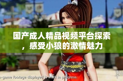 国产成人精品视频平台探索，感受小狼的激情魅力