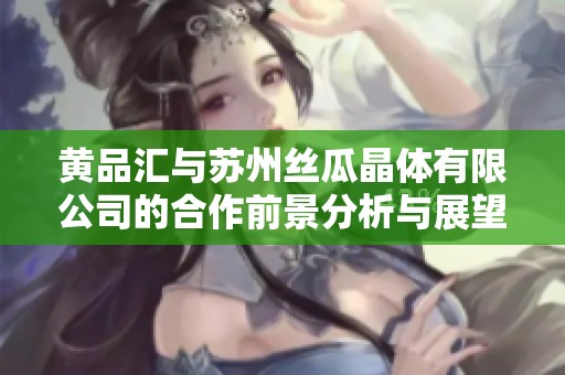 黄品汇与苏州丝瓜晶体有限公司的合作前景分析与展望