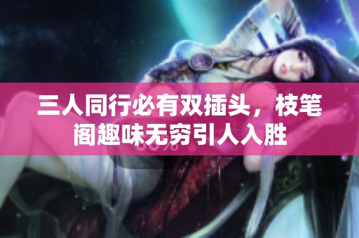 三人同行必有双插头，枝笔阁趣味无穷引人入胜