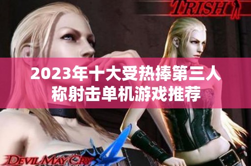 2023年十大受热捧第三人称射击单机游戏推荐