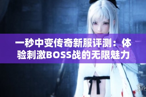 一秒中变传奇新服评测：体验刺激BOSS战的无限魅力