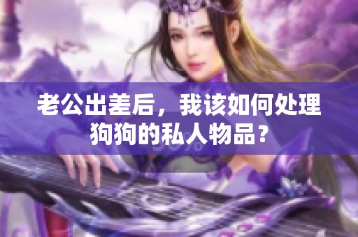 老公出差后，我该如何处理狗狗的私人物品？