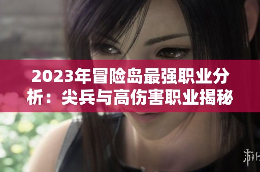 2023年冒险岛最强职业分析：尖兵与高伤害职业揭秘