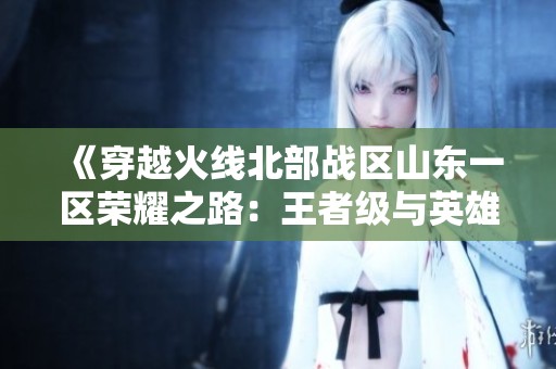 《穿越火线北部战区山东一区荣耀之路：王者级与英雄级的巅峰对决》
