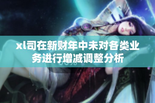 xl司在新财年中未对各类业务进行增减调整分析