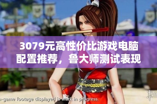 3079元高性价比游戏电脑配置推荐，鲁大师测试表现优异