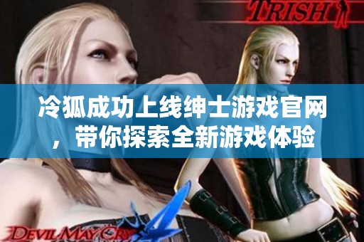 冷狐成功上线绅士游戏官网，带你探索全新游戏体验