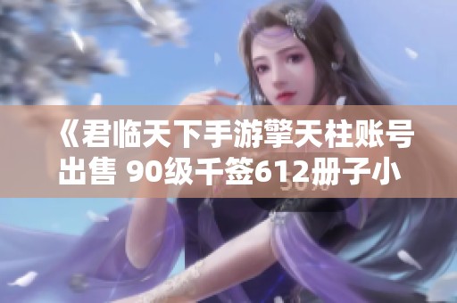 《君临天下手游擎天柱账号出售 90级千签612册子小号》