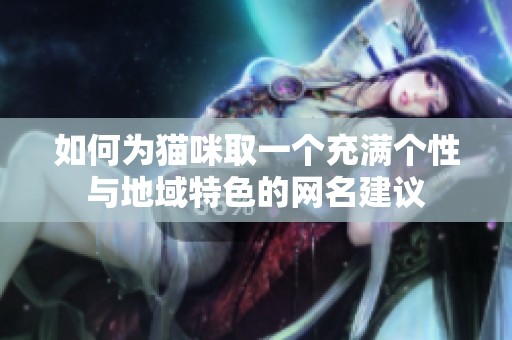 如何为猫咪取一个充满个性与地域特色的网名建议