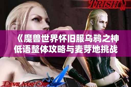 《魔兽世界怀旧服乌鸦之神低语整体攻略与麦芽地挑战详解》