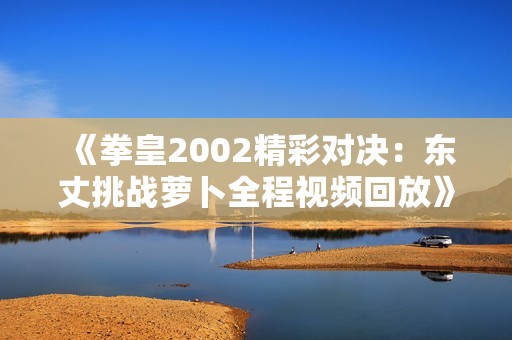《拳皇2002精彩对决：东丈挑战萝卜全程视频回放》