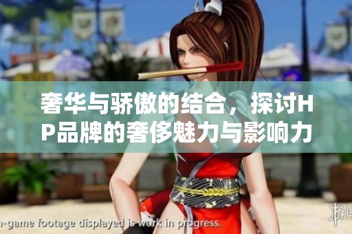 奢华与骄傲的结合，探讨HP品牌的奢侈魅力与影响力