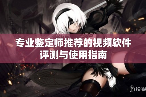 专业鉴定师推荐的视频软件评测与使用指南
