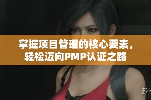 掌握项目管理的核心要素，轻松迈向PMP认证之路