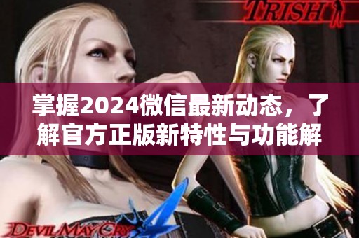 掌握2024微信最新动态，了解官方正版新特性与功能解析