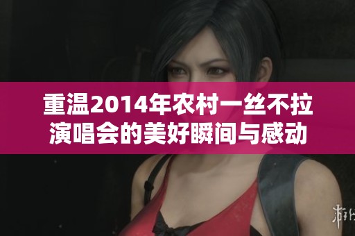 重温2014年农村一丝不拉演唱会的美好瞬间与感动