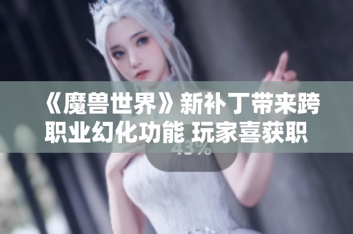《魔兽世界》新补丁带来跨职业幻化功能 玩家喜获职业限定装备收藏新机遇