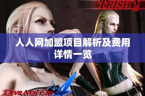 人人网加盟项目解析及费用详情一览