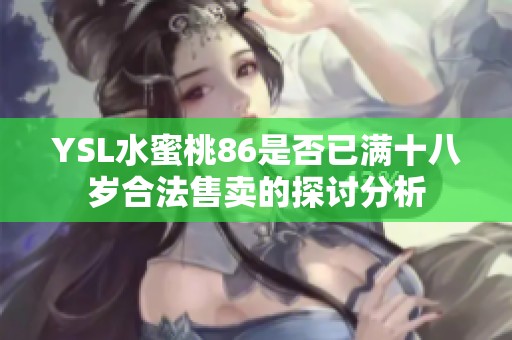 YSL水蜜桃86是否已满十八岁合法售卖的探讨分析