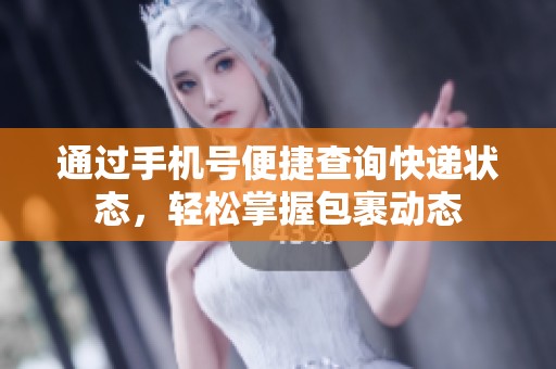 通过手机号便捷查询快递状态，轻松掌握包裹动态