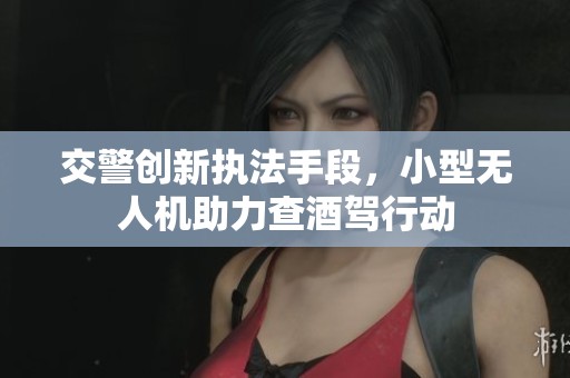交警创新执法手段，小型无人机助力查酒驾行动