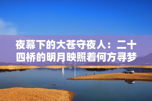 夜幕下的大苍守夜人：二十四桥的明月映照着何方寻梦者