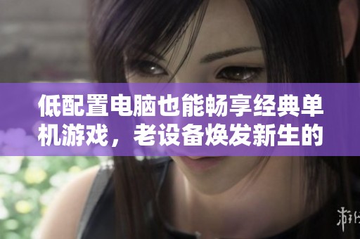 低配置电脑也能畅享经典单机游戏，老设备焕发新生的乐趣与魅力