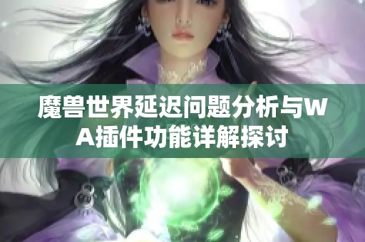 魔兽世界延迟问题分析与WA插件功能详解探讨