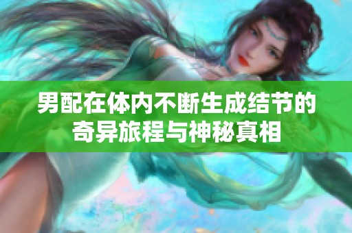 男配在体内不断生成结节的奇异旅程与神秘真相